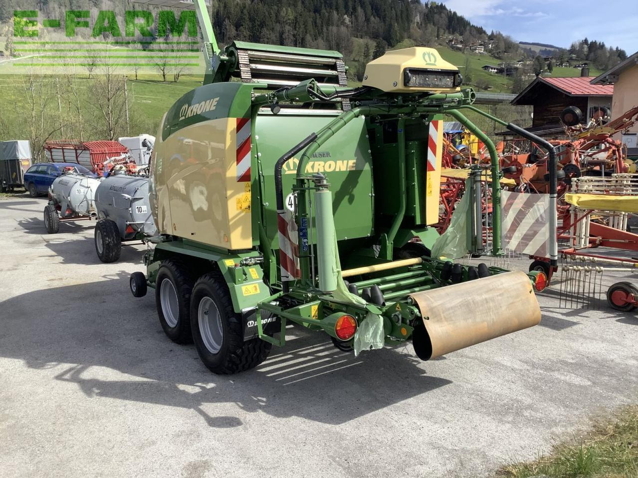 Krone comprima cf 155 xc - Balirka za kvadratne bale: slika 5 Krone comprima cf 155 xc - Balirka za kvadratne bale: slika 5