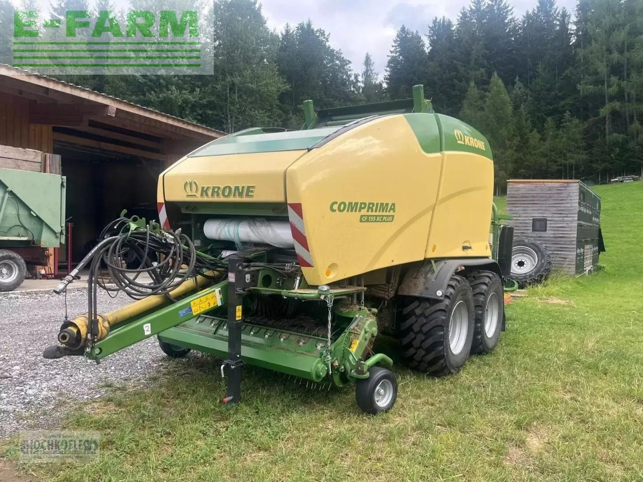 Krone comprima cf 155 xc plus - Balirka za kvadratne bale: slika 5 Krone comprima cf 155 xc plus - Balirka za kvadratne bale: slika 5