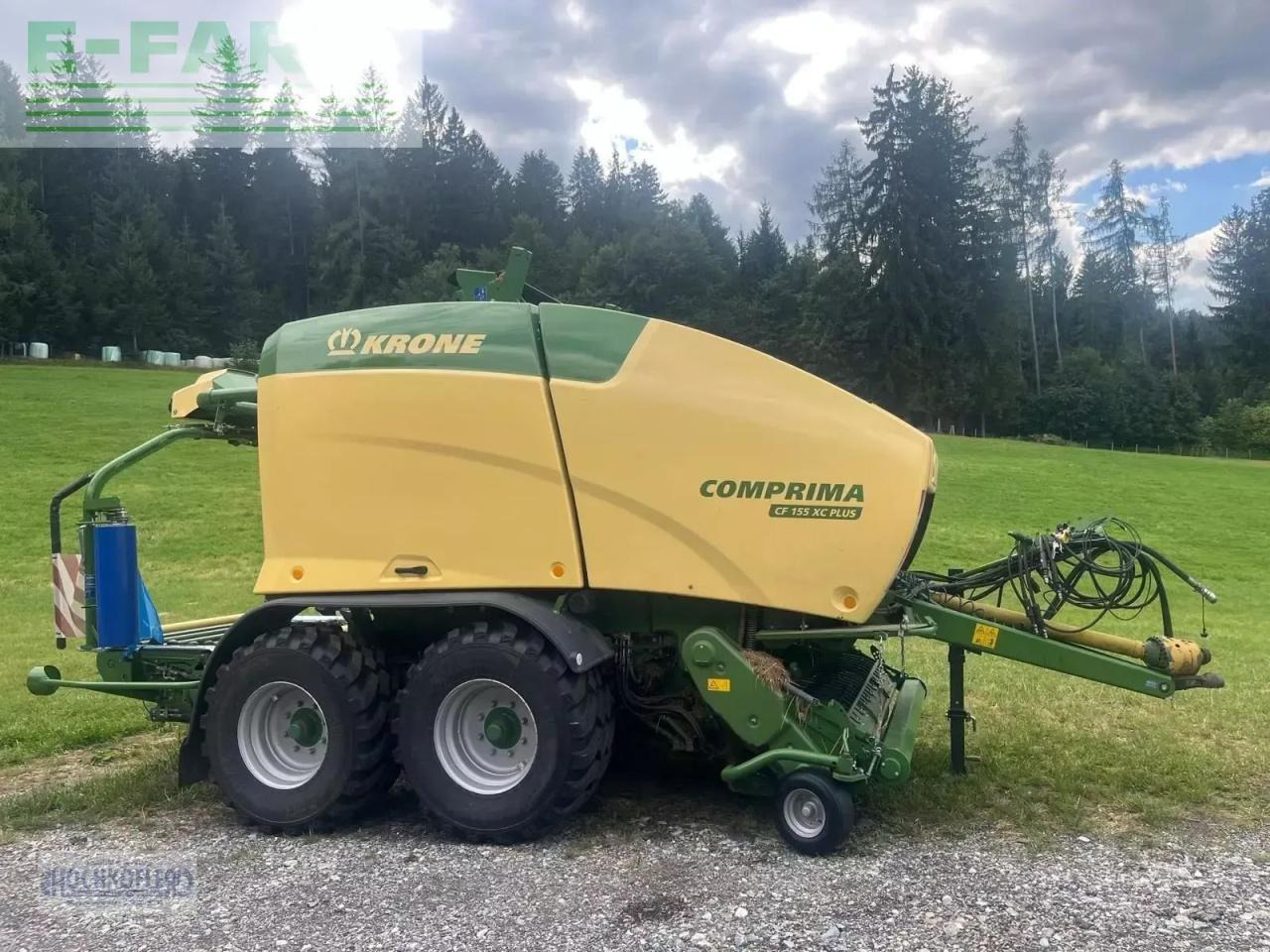 Krone comprima cf 155 xc plus - Balirka za kvadratne bale: slika 1 Krone comprima cf 155 xc plus - Balirka za kvadratne bale: slika 1