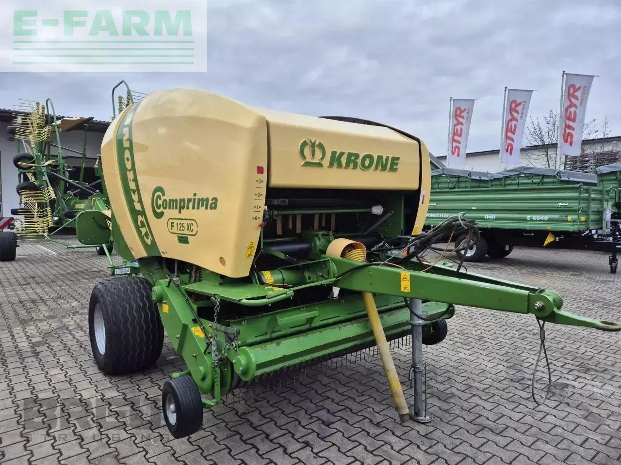 Krone comprima f 125 xc - Balirka za kvadratne bale: slika 1 Krone comprima f 125 xc - Balirka za kvadratne bale: slika 1