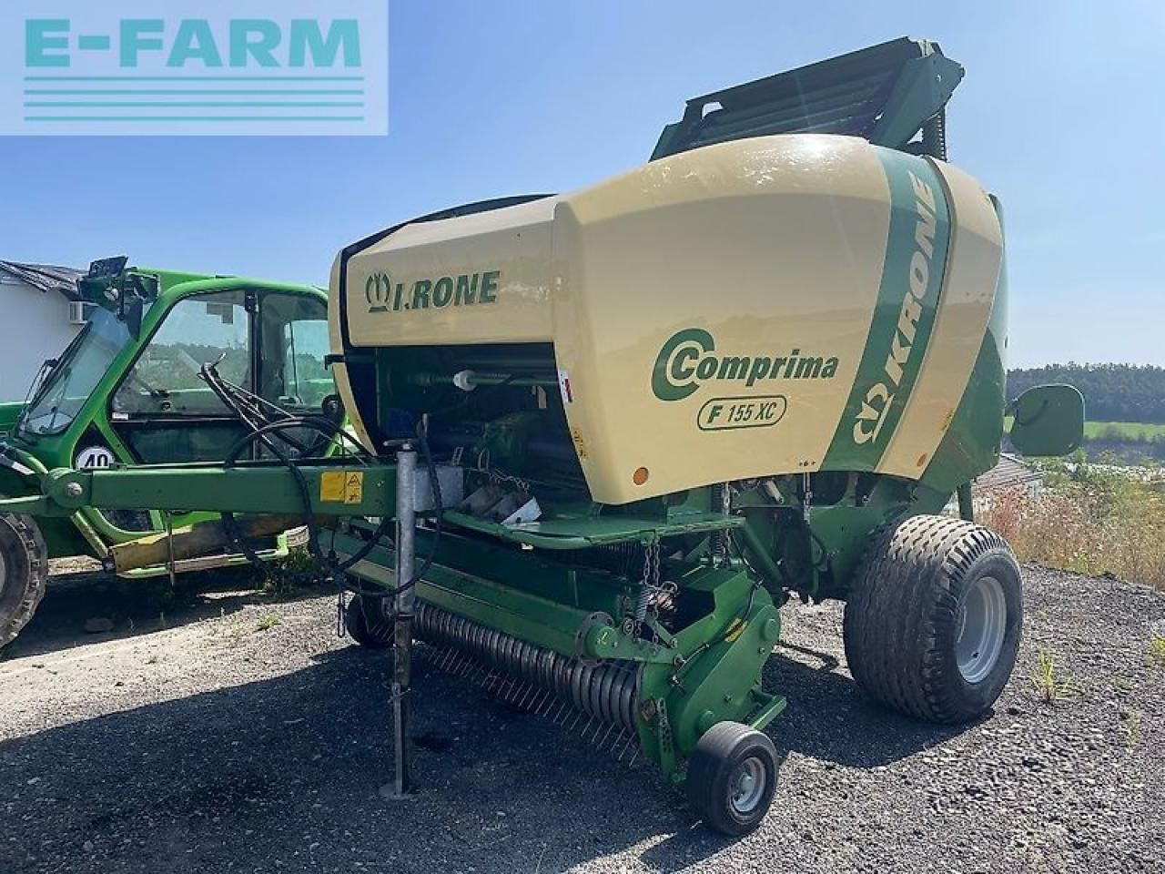 Krone comprima f 155 xc - Balirka za kvadratne bale: slika 1 Krone comprima f 155 xc - Balirka za kvadratne bale: slika 1