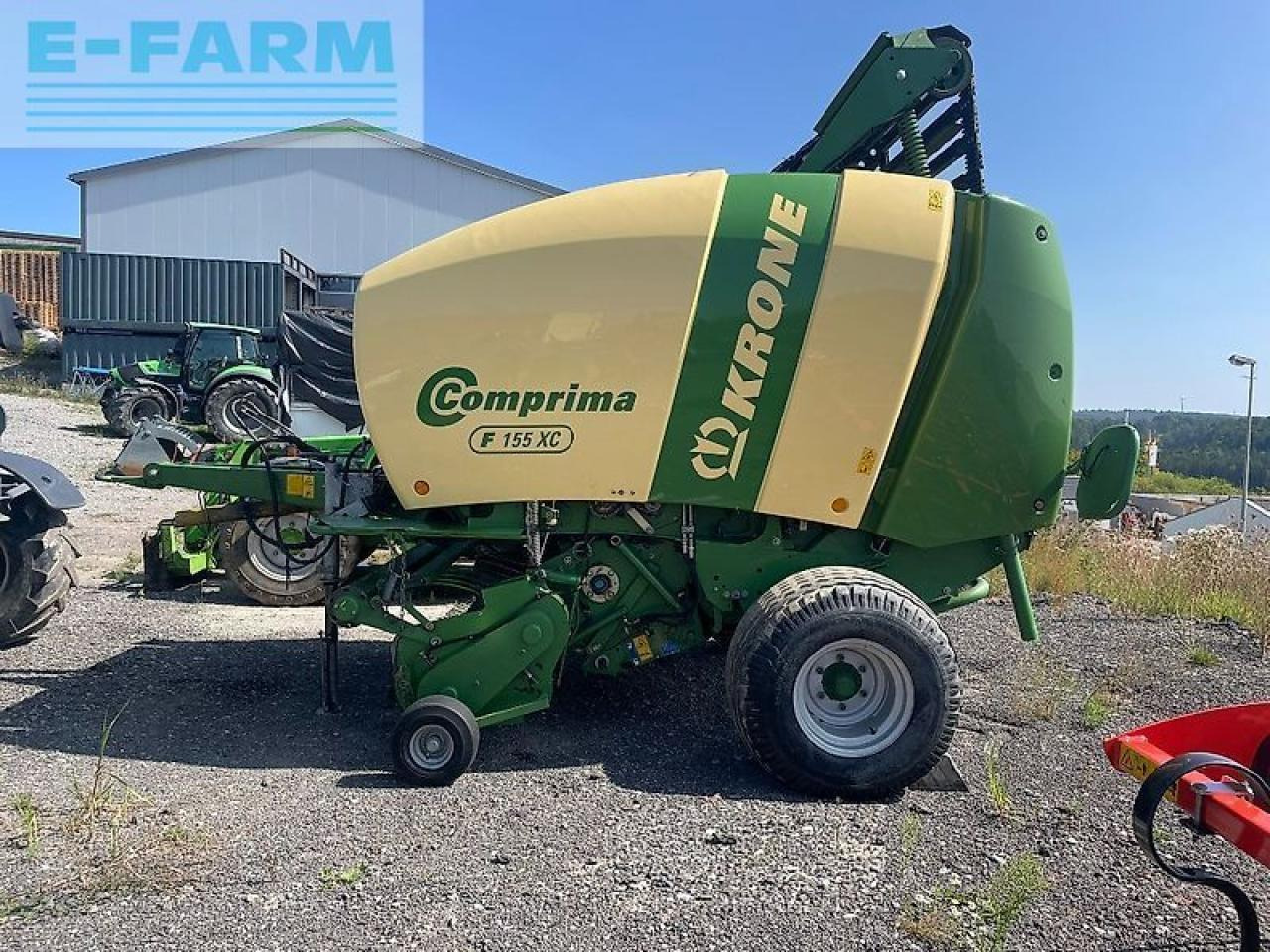 Krone comprima f 155 xc - Balirka za kvadratne bale: slika 2 Krone comprima f 155 xc - Balirka za kvadratne bale: slika 2