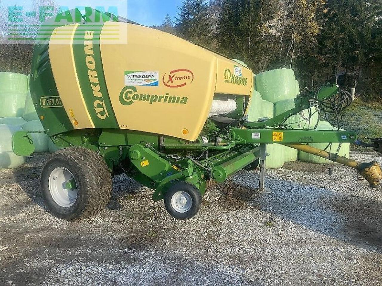 Krone comprima v 150 xc - Balirka za kvadratne bale: slika 1 Krone comprima v 150 xc - Balirka za kvadratne bale: slika 1