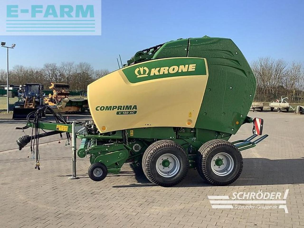 Krone comprima v 180 xc - Balirka za kvadratne bale: slika 3 Krone comprima v 180 xc - Balirka za kvadratne bale: slika 3