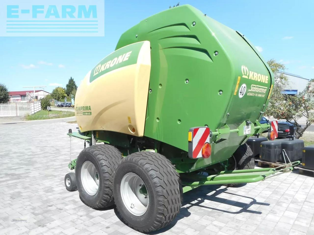 Krone comprima v 180 xc - Balirka za kvadratne bale: slika 3 Krone comprima v 180 xc - Balirka za kvadratne bale: slika 3