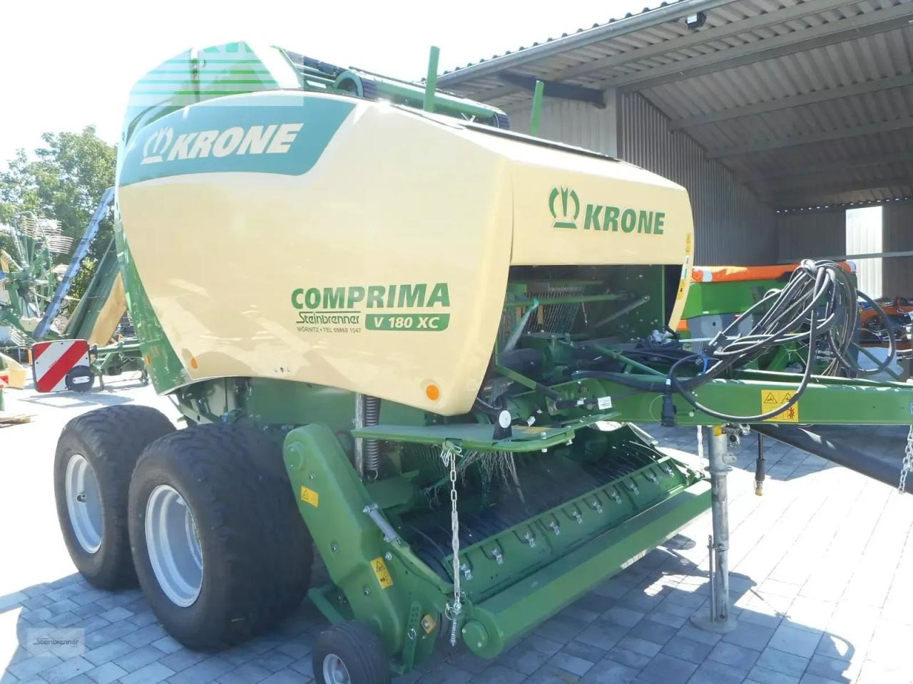 Krone comprima v 180 xc - Balirka za kvadratne bale: slika 1 Krone comprima v 180 xc - Balirka za kvadratne bale: slika 1