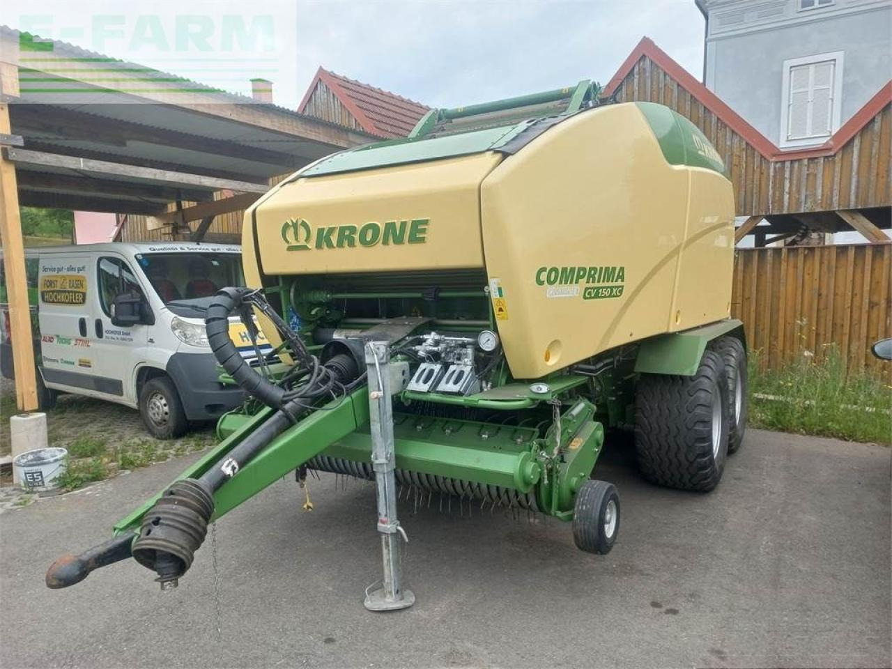 Krone cv 150 xc - Balirka za kvadratne bale: slika 3 Krone cv 150 xc - Balirka za kvadratne bale: slika 3