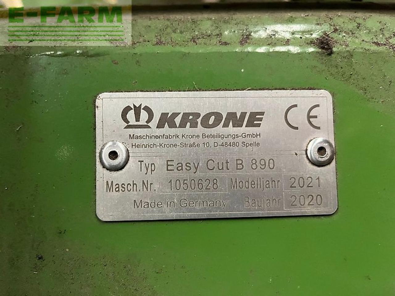 Krone easy cut b 890 - Kosilnica: slika 4 Krone easy cut b 890 - Kosilnica: slika 4