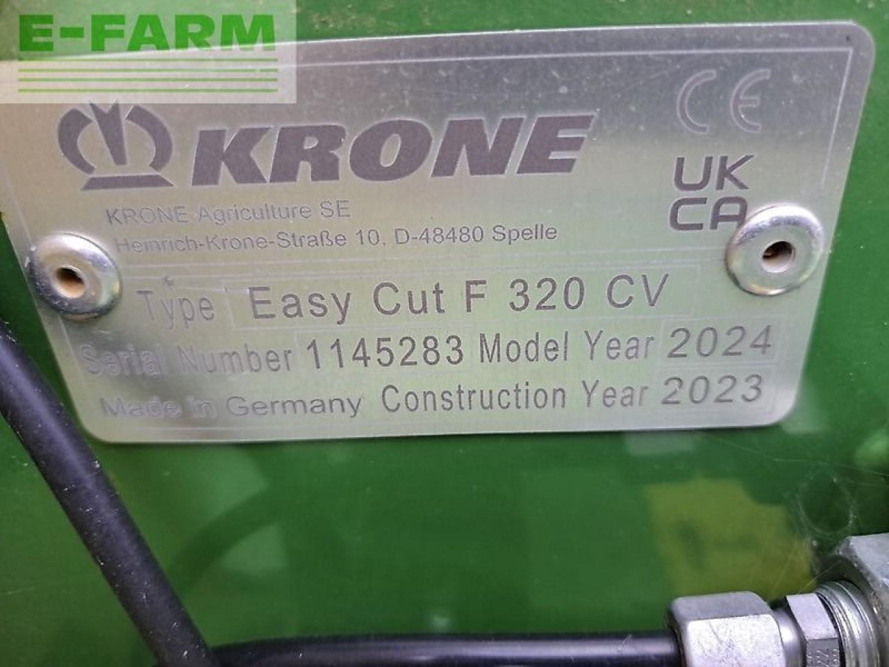 Krone easy cut f 320 cv - Kosilnica: slika 5 Krone easy cut f 320 cv - Kosilnica: slika 5