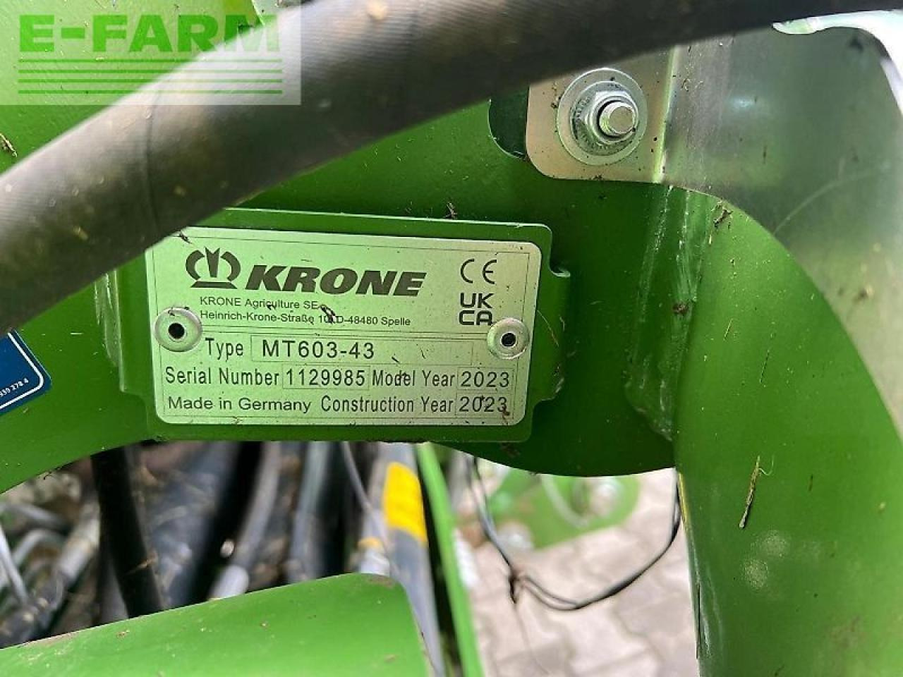 Krone ec b 1050 cv - Kosilnica: slika 5 Krone ec b 1050 cv - Kosilnica: slika 5