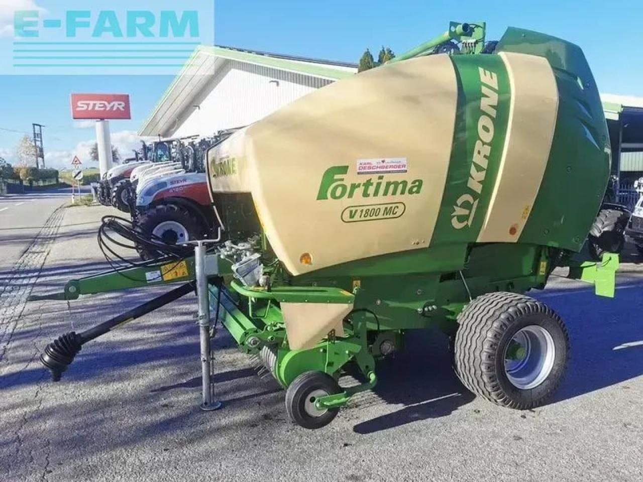 Krone fortima v 1800 mc rundballenpresse - Balirka za kvadratne bale: slika 1 Krone fortima v 1800 mc rundballenpresse - Balirka za kvadratne bale: slika 1