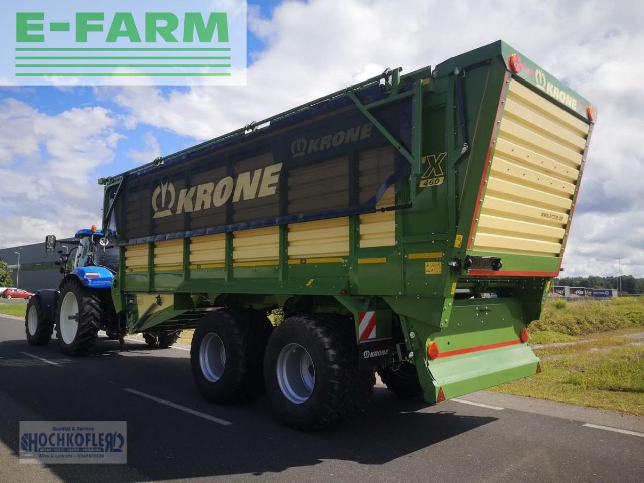 Krone tx 460 - Kmetijska kiper prikolica/ Demper: slika 1 Krone tx 460 - Kmetijska kiper prikolica/ Demper: slika 1