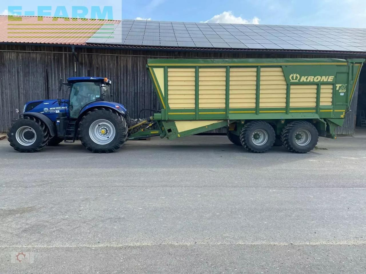 Krone tx 460 häcksel transportwagen zwangslenkung kratzboden - Kmetijska kiper prikolica/ Demper: slika 1 Krone tx 460 häcksel transportwagen zwangslenkung kratzboden - Kmetijska kiper prikolica/ Demper: slika 1