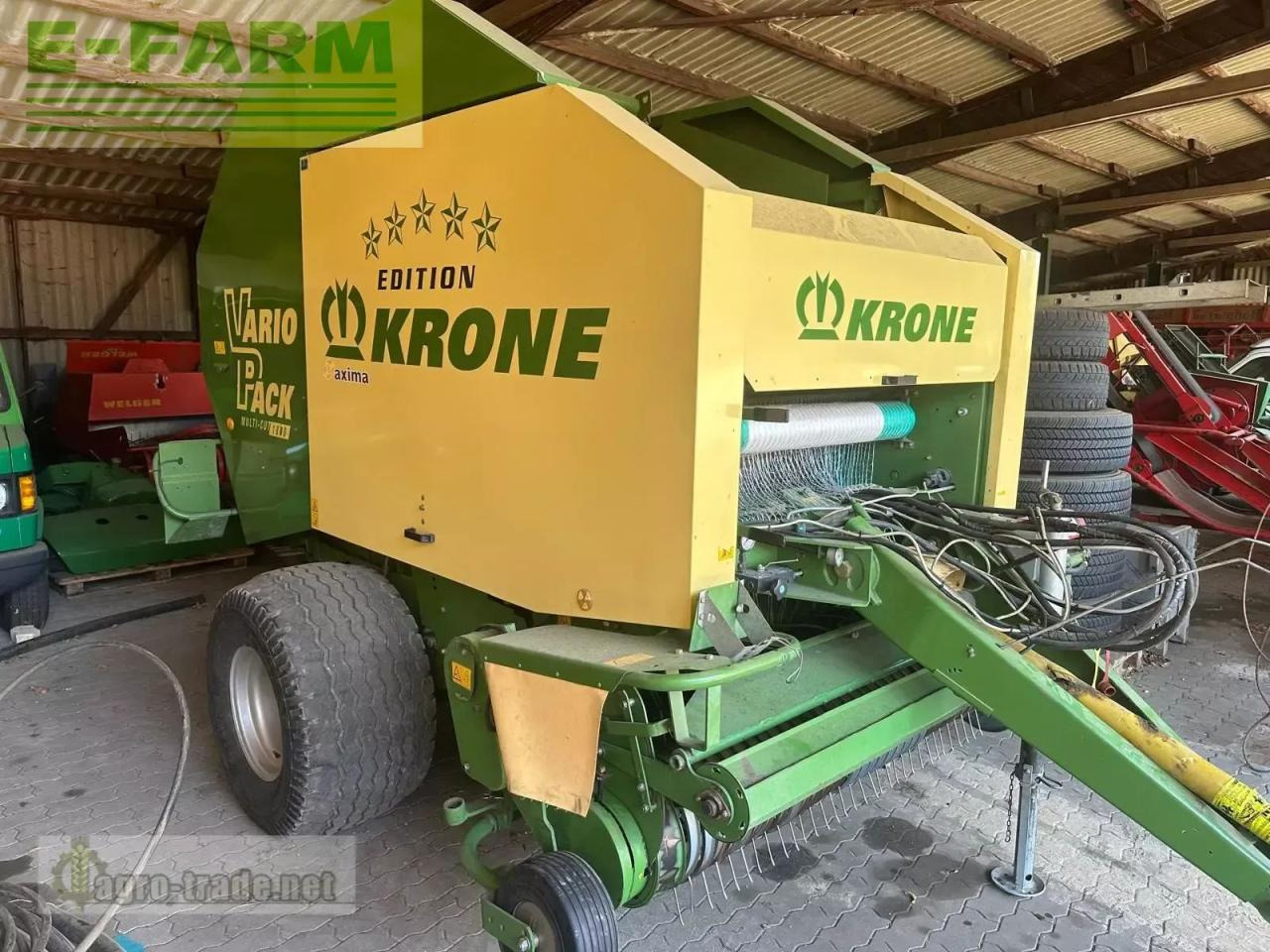 Krone variopack 1800 - Balirka za kvadratne bale: slika 1 Krone variopack 1800 - Balirka za kvadratne bale: slika 1