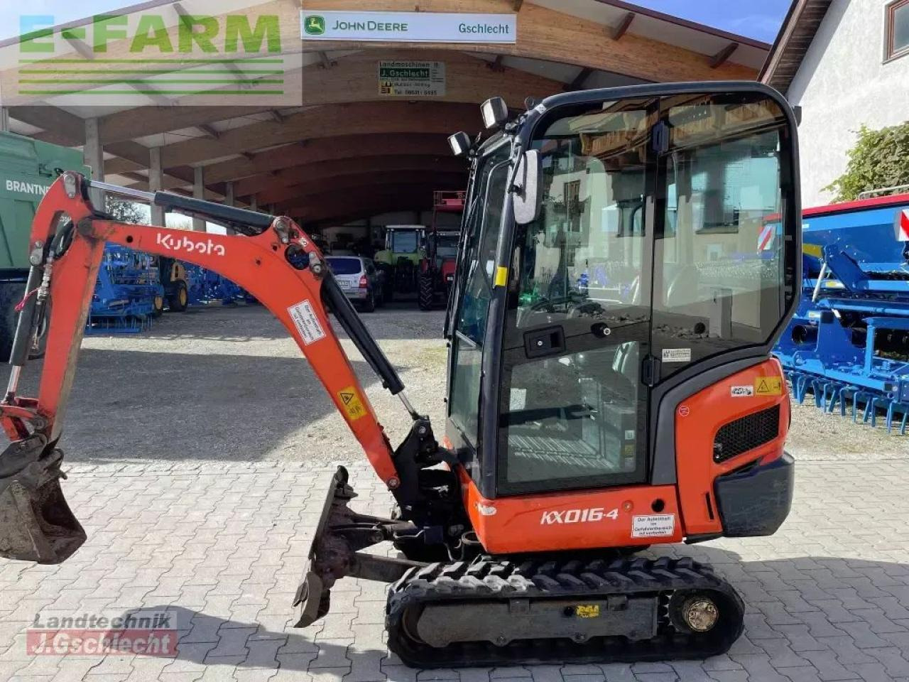 Kubota kx016-4 - Mini bager: slika 2 Kubota kx016-4 - Mini bager: slika 2