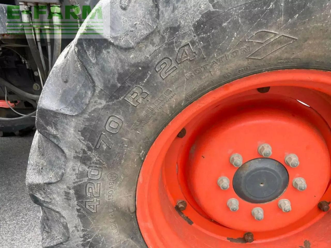 Traktor Kubota tracteur agricole m110gx kubota: slika 7