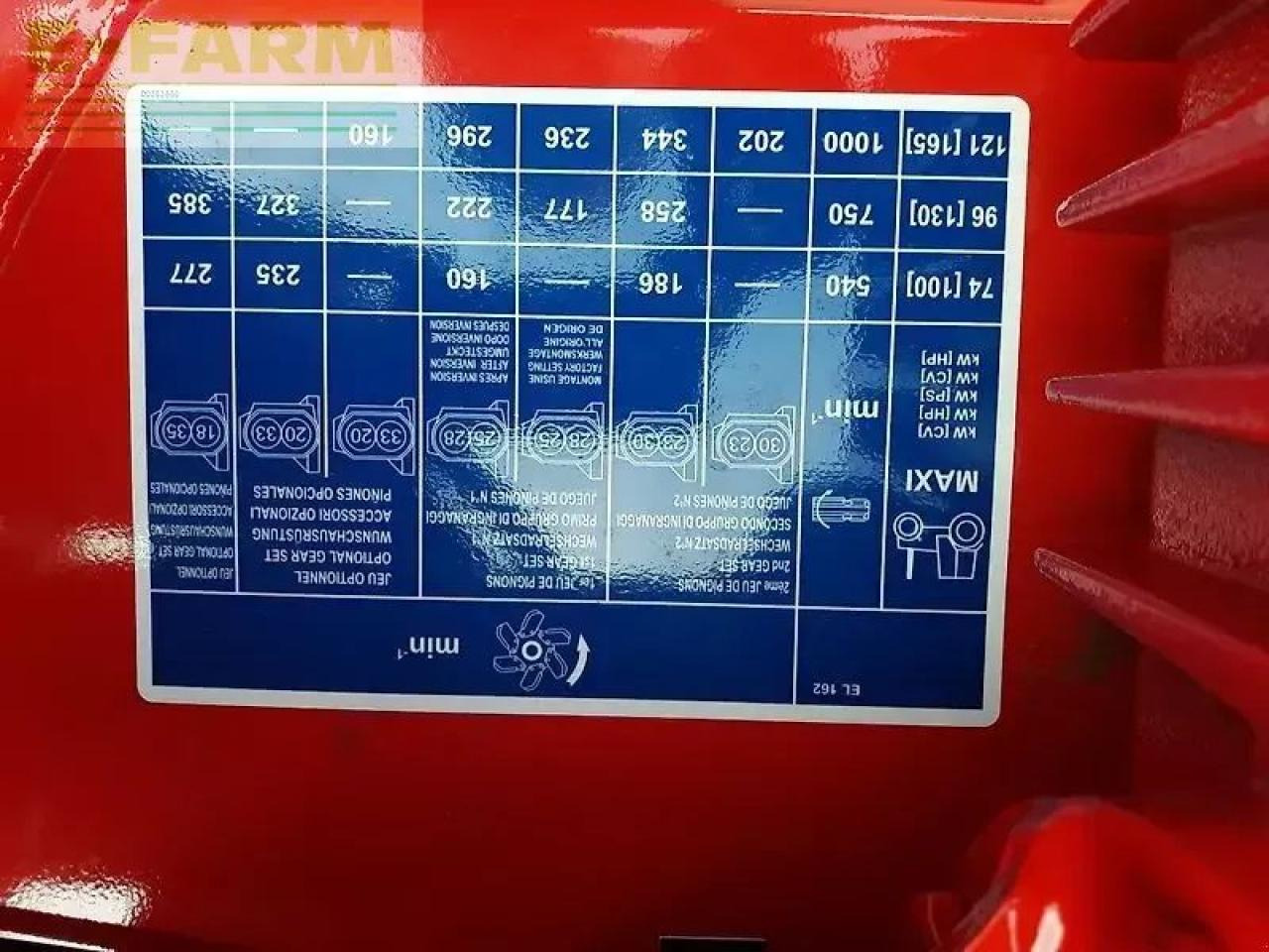 Oprema za obdelavo tal Kuhn el 162 biomulch: slika 22