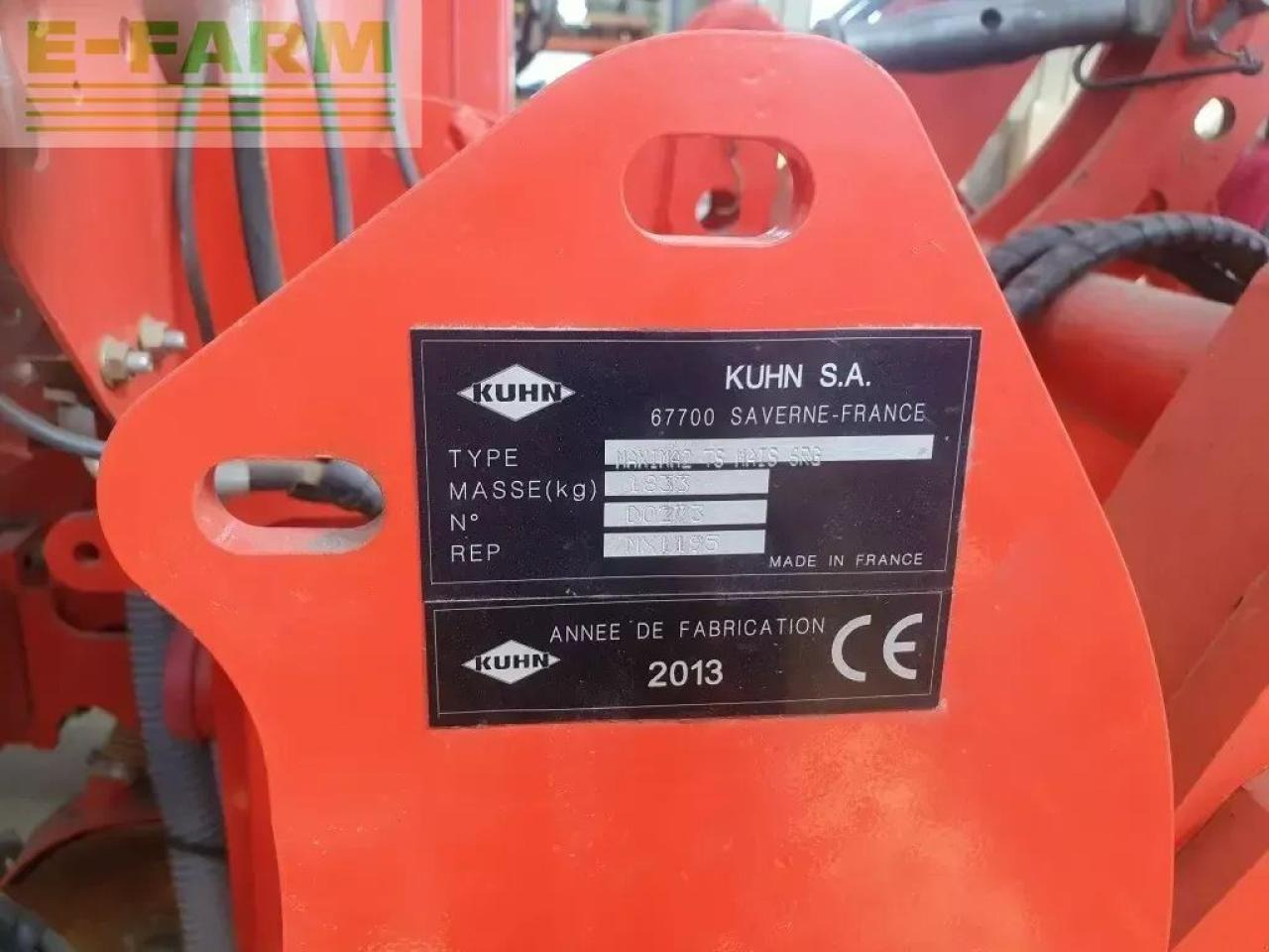 Kuhn maxima 2 - Natančna sejalnica: slika 1 Kuhn maxima 2 - Natančna sejalnica: slika 1