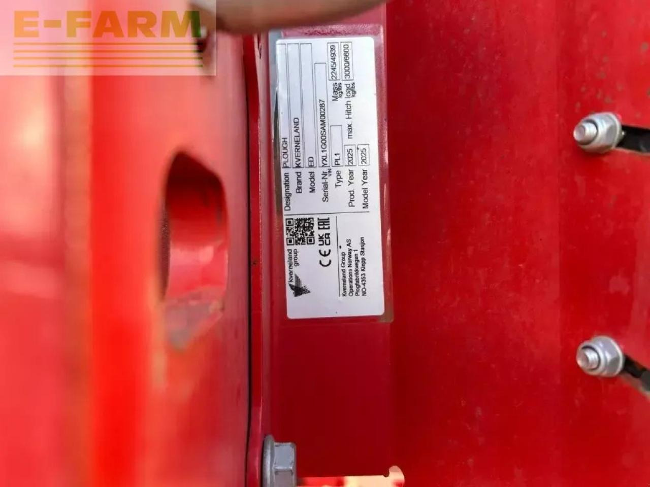 Kverneland ed-hd - Plug: slika 3 Kverneland ed-hd - Plug: slika 3