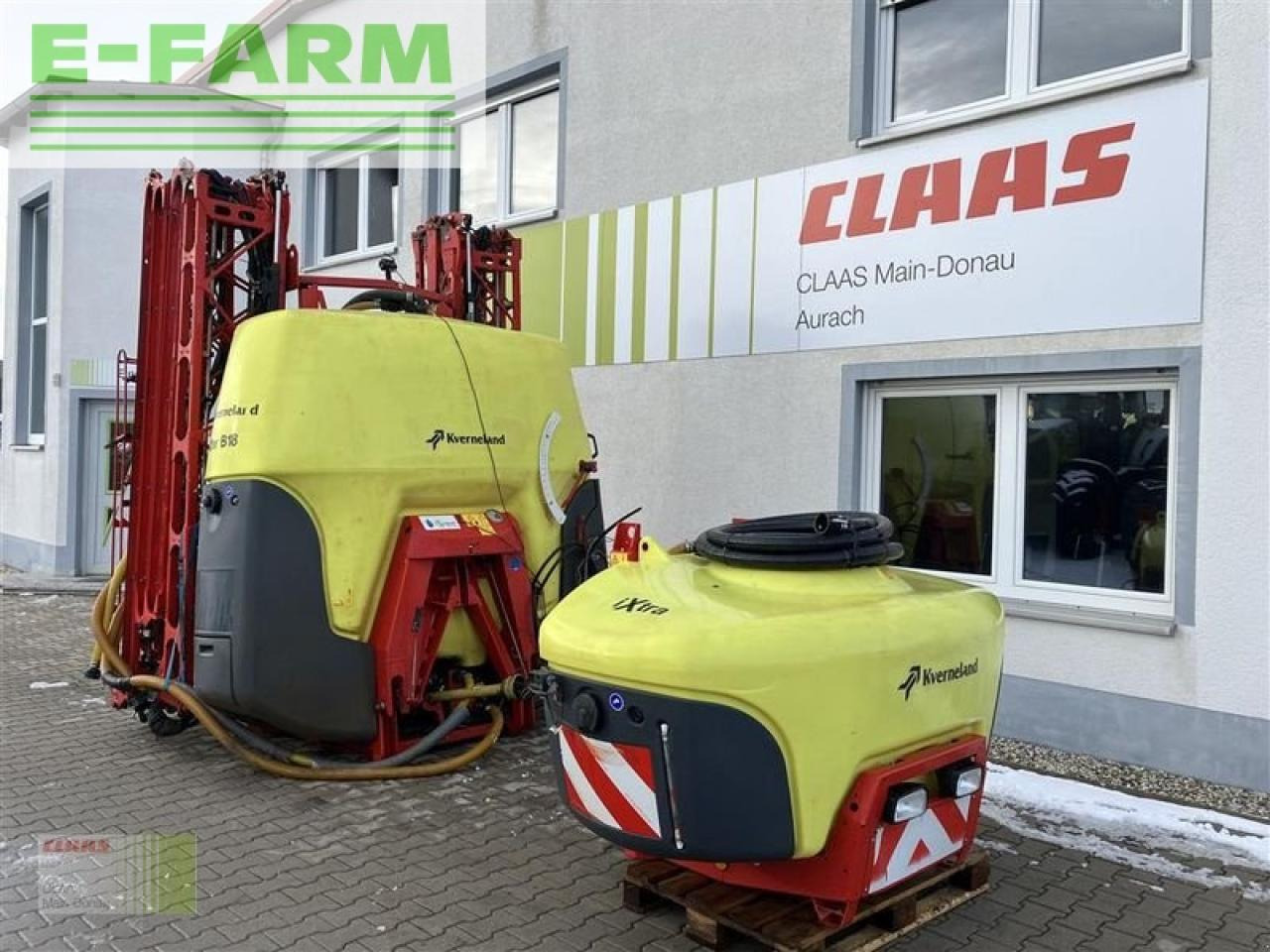 Kverneland ixter 1800l + fronttank 1100l - Škropilnica montirana na traktor: slika 1 Kverneland ixter 1800l + fronttank 1100l - Škropilnica montirana na traktor: slika 1