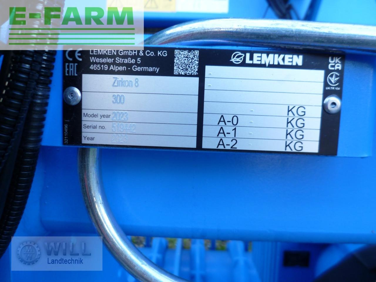 Lemken zirkon 8/300 + saphir 7/300 - Sejalni kombajn: slika 5 Lemken zirkon 8/300 + saphir 7/300 - Sejalni kombajn: slika 5