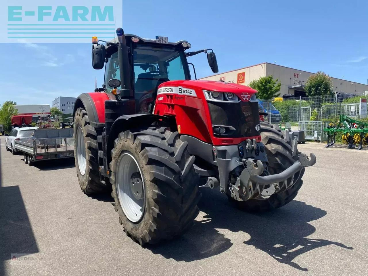 Massey Ferguson 8740 s dyna vt exclusive Exclusive - Traktor: slika 1 Massey Ferguson 8740 s dyna vt exclusive Exclusive - Traktor: slika 1