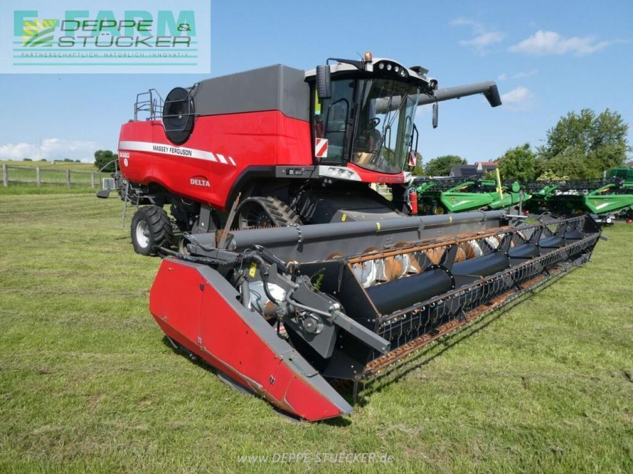 Massey Ferguson 9380 delta hybrid mit sw+sww - Kombajn harvester: slika 1 Massey Ferguson 9380 delta hybrid mit sw+sww - Kombajn harvester: slika 1