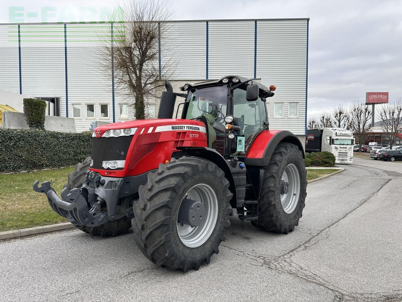 Massey Ferguson mf 8737 - Traktor: slika 1 Massey Ferguson mf 8737 - Traktor: slika 1