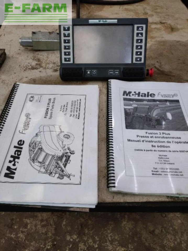 Mc Hale fusion 3 plus - Balirka za kvadratne bale: slika 5 Mc Hale fusion 3 plus - Balirka za kvadratne bale: slika 5