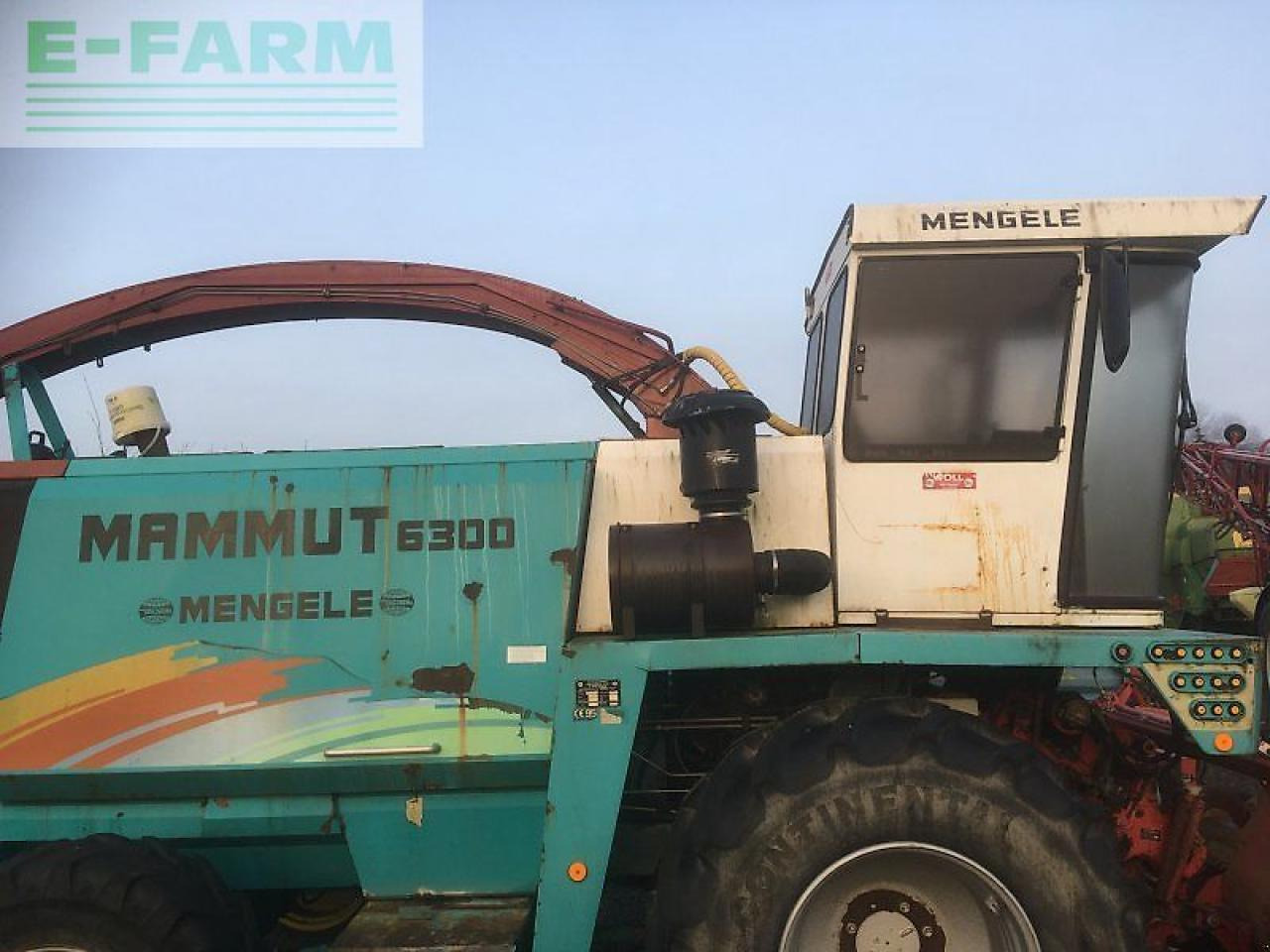 Mengele mammut 6300 - Kombajn za krmo: slika 4 Mengele mammut 6300 - Kombajn za krmo: slika 4
