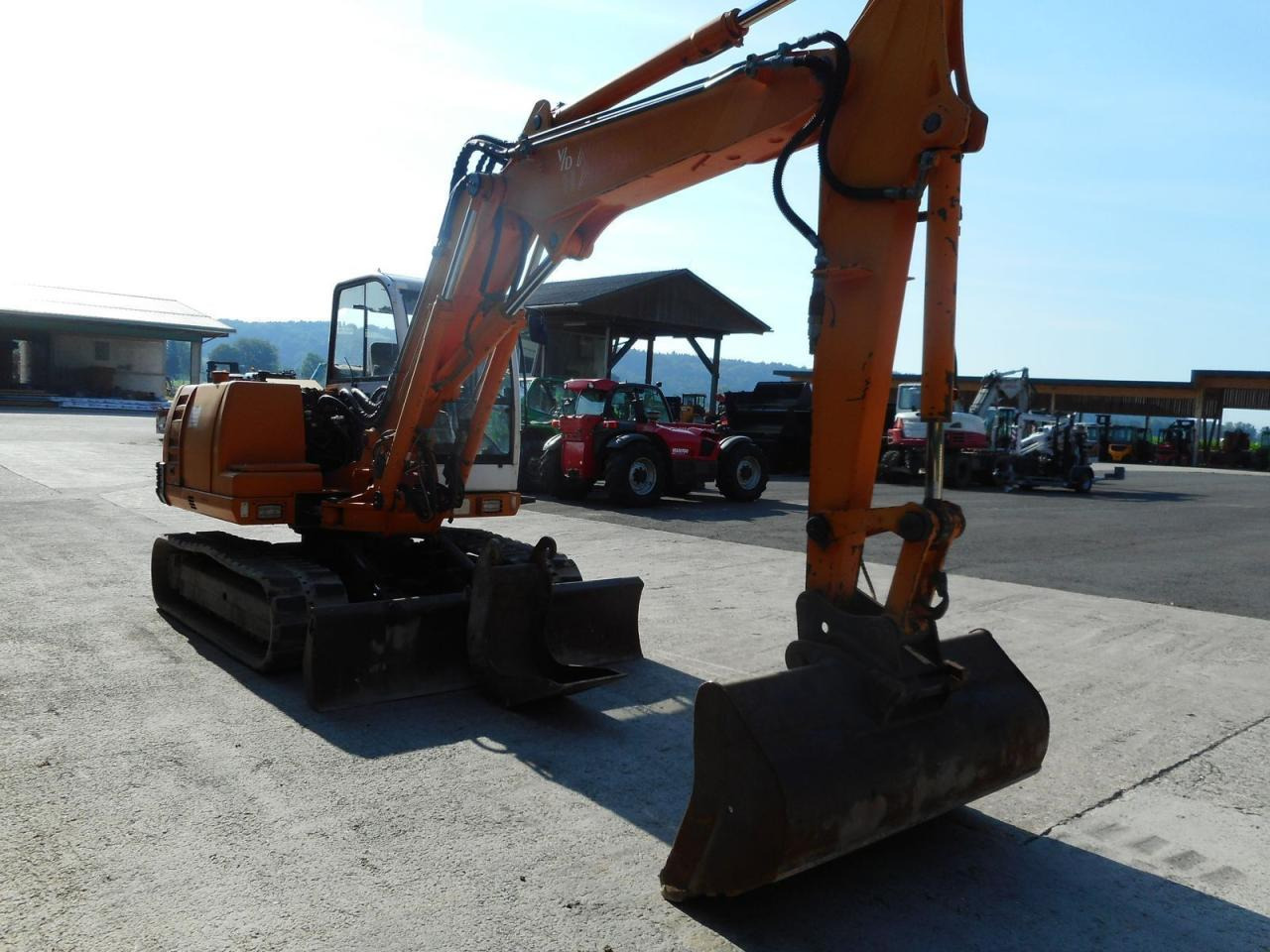 Neuson 8002rd ( 7.900kg ) hydr. sw + verstellausleger - Mini bager: slika 5 Neuson 8002rd ( 7.900kg ) hydr. sw + verstellausleger - Mini bager: slika 5