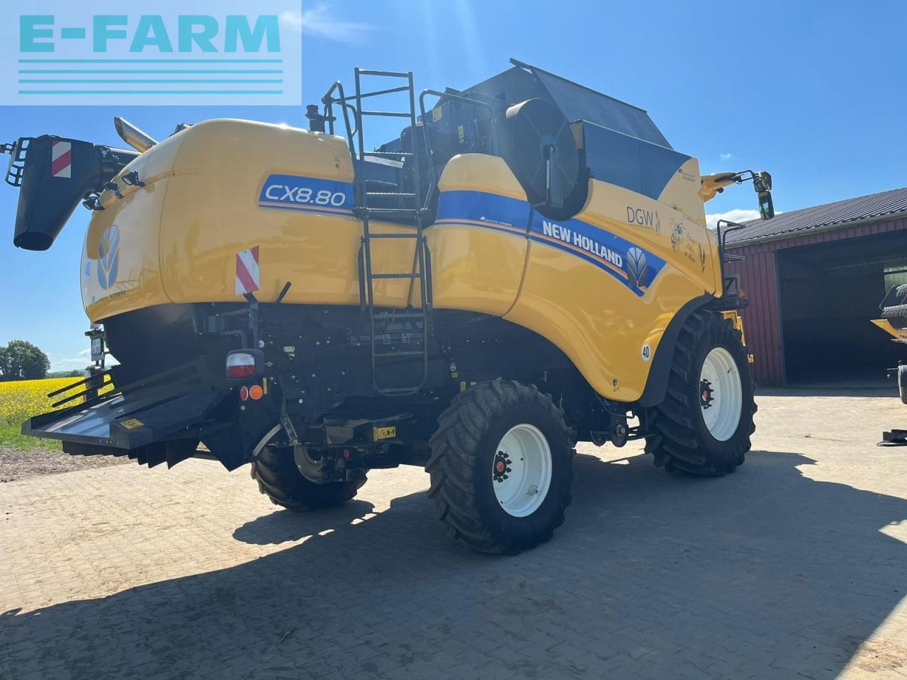 New Holland CX 8.80 - Kombajn harvester: slika 2 New Holland CX 8.80 - Kombajn harvester: slika 2
