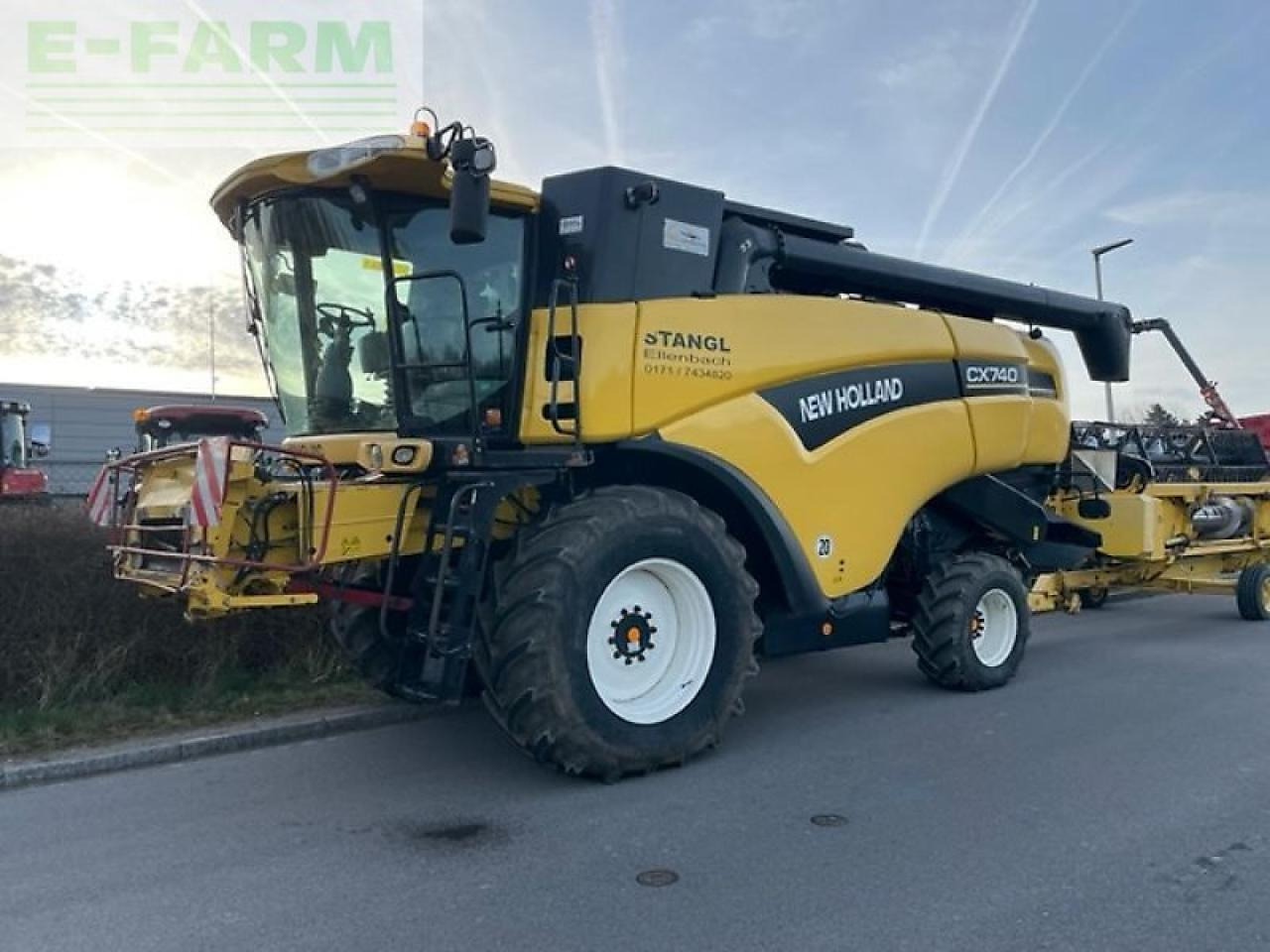 New Holland cx 740 - Kombajn harvester: slika 1 New Holland cx 740 - Kombajn harvester: slika 1