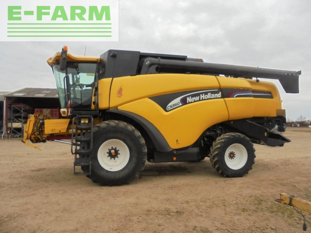 New Holland cx860sl - Kombajn harvester: slika 1 New Holland cx860sl - Kombajn harvester: slika 1