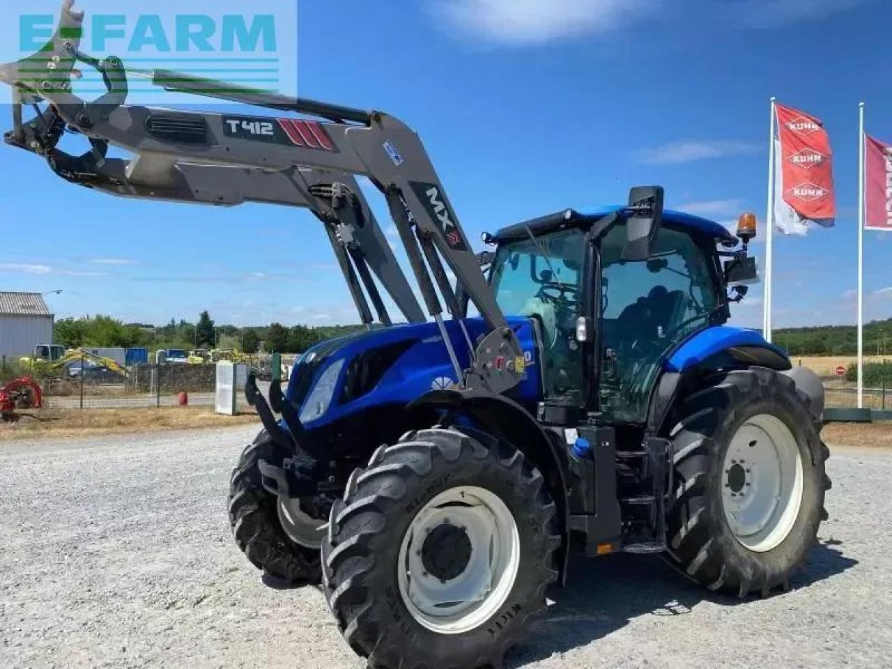 New Holland t6.155 - Traktor: slika 1 New Holland t6.155 - Traktor: slika 1