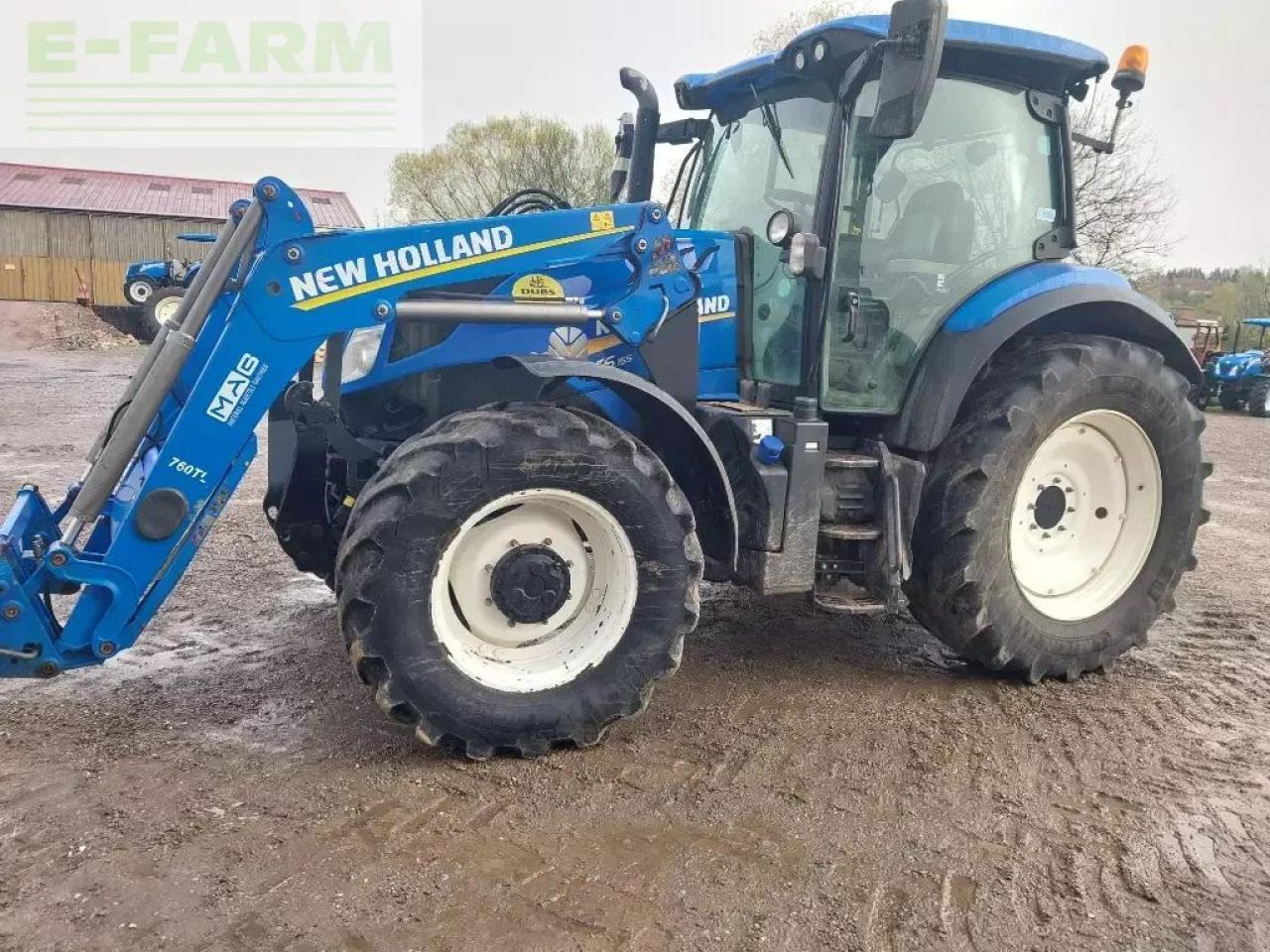 New Holland t6.155 - Traktor: slika 1 New Holland t6.155 - Traktor: slika 1