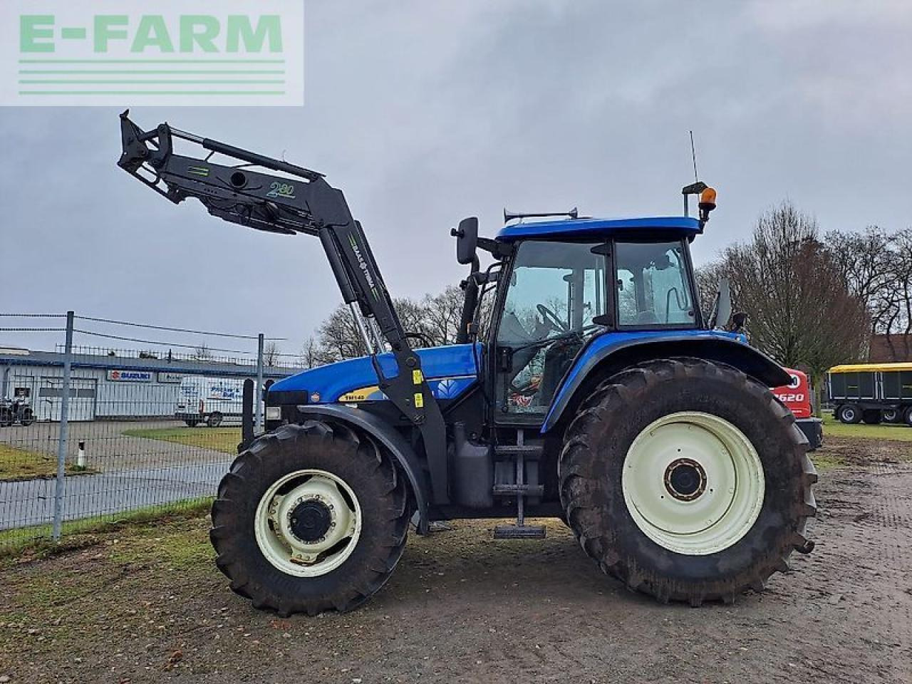 New Holland tm 140 - Traktor: slika 1 New Holland tm 140 - Traktor: slika 1