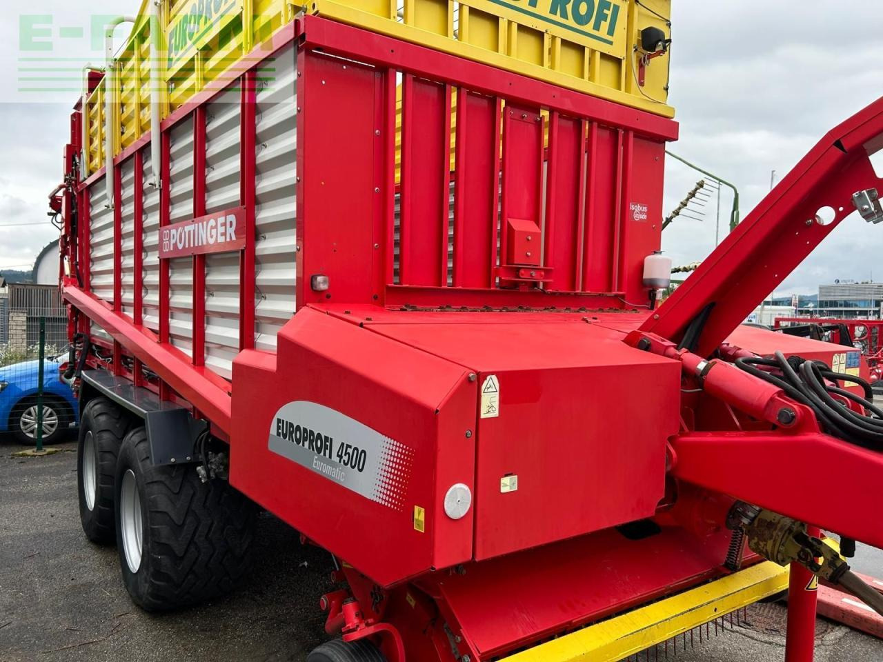 Pöttinger Ladewagen Europrofi 4500D - Kmetijska kiper prikolica/ Demper: slika 3 Pöttinger Ladewagen Europrofi 4500D - Kmetijska kiper prikolica/ Demper: slika 3