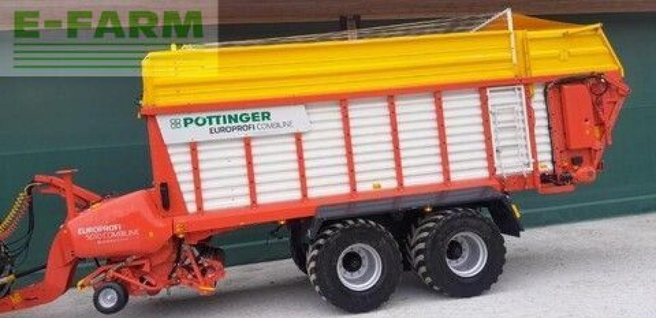 Pöttinger europrofi 5010 combiline - Kmetijska kiper prikolica/ Demper: slika 1 Pöttinger europrofi 5010 combiline - Kmetijska kiper prikolica/ Demper: slika 1
