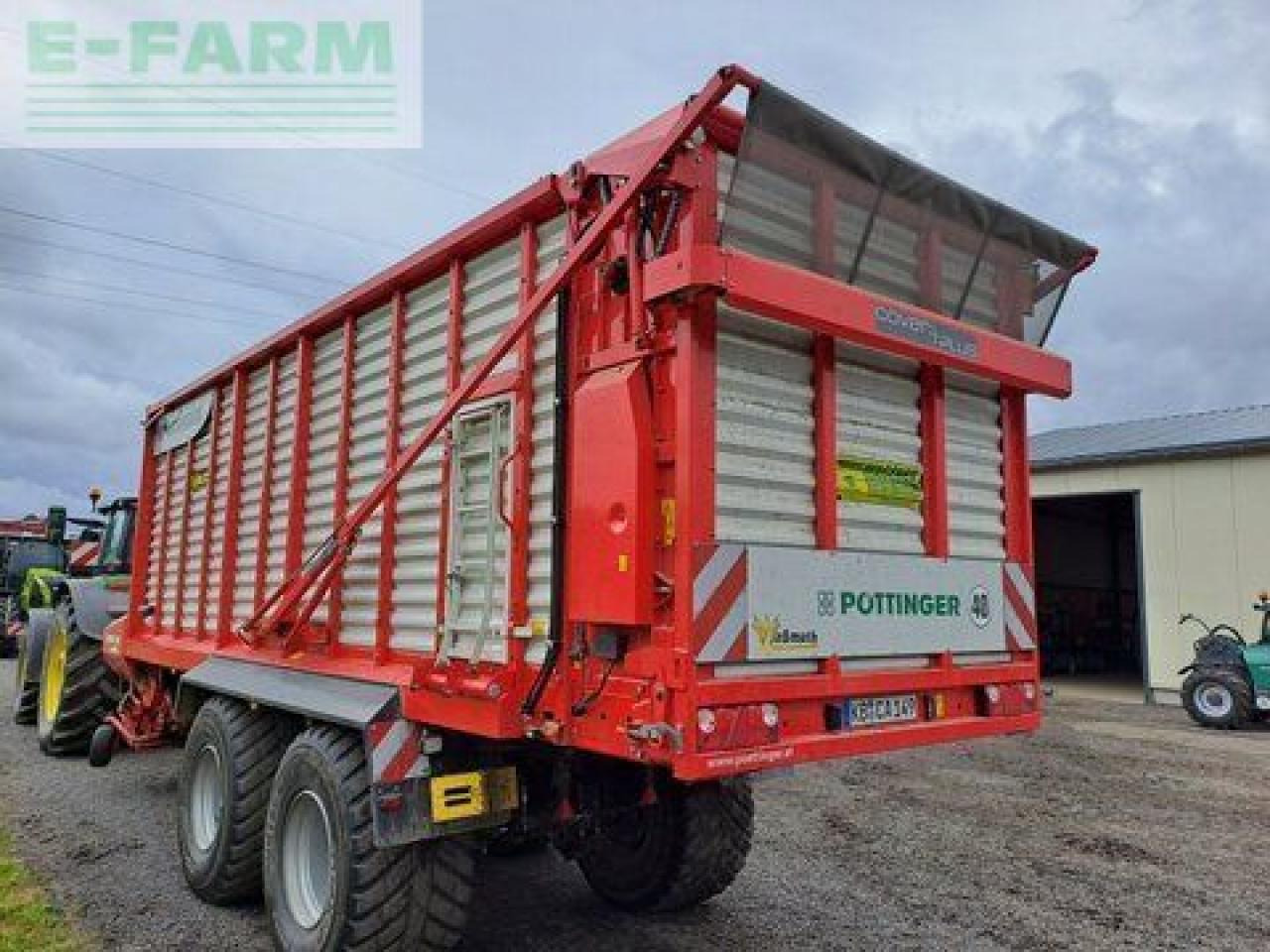 Pöttinger jumbo 7210 d combiline - Kmetijska kiper prikolica/ Demper: slika 3 Pöttinger jumbo 7210 d combiline - Kmetijska kiper prikolica/ Demper: slika 3