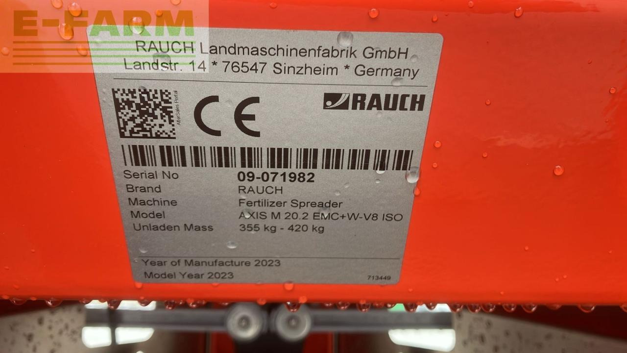Trosilnik gnojila Rauch Rauch AXIS 20.2 EMC + W: slika 8
