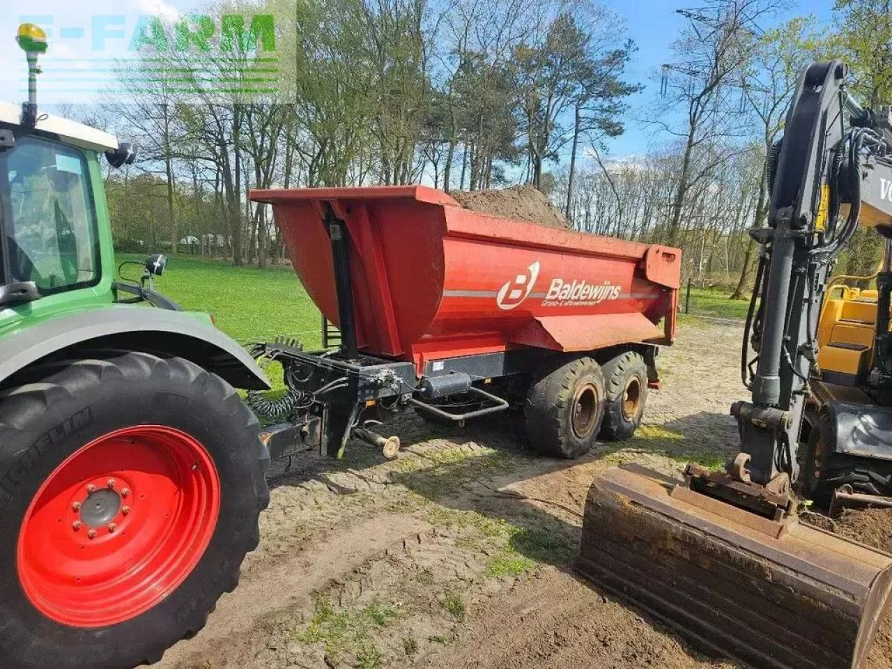 Rekord d23 grondkar kipper dumper zandkipper halfpipe krampe be-papiere - Kmetijska kiper prikolica/ Demper: slika 2 Rekord d23 grondkar kipper dumper zandkipper halfpipe krampe be-papiere - Kmetijska kiper prikolica/ Demper: slika 2