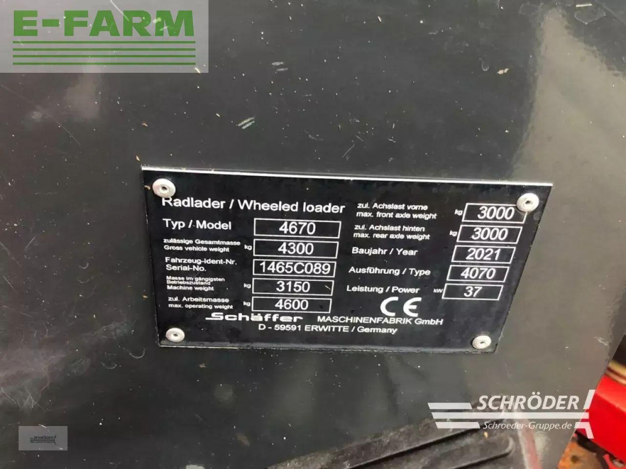 Kolesni nakladalec Schäffer 4670: slika 12 Kolesni nakladalec Schäffer 4670: slika 12