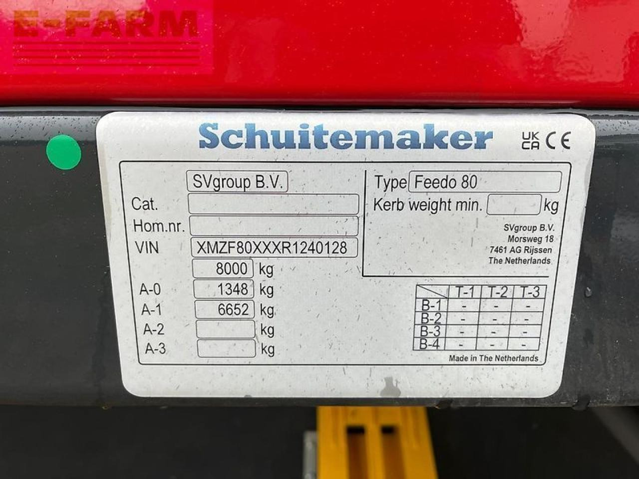 Oprema za silos Schuitemaker SR Holland feedo 80-18: slika 24 Oprema za silos Schuitemaker SR Holland feedo 80-18: slika 24