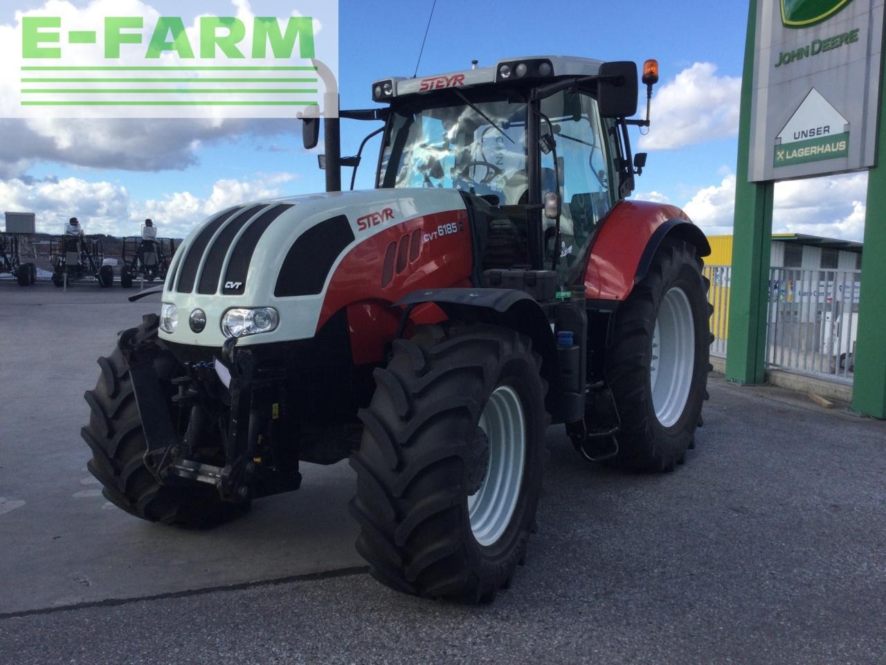 Steyr 6185 CVT - Traktor: slika 1 Steyr 6185 CVT - Traktor: slika 1