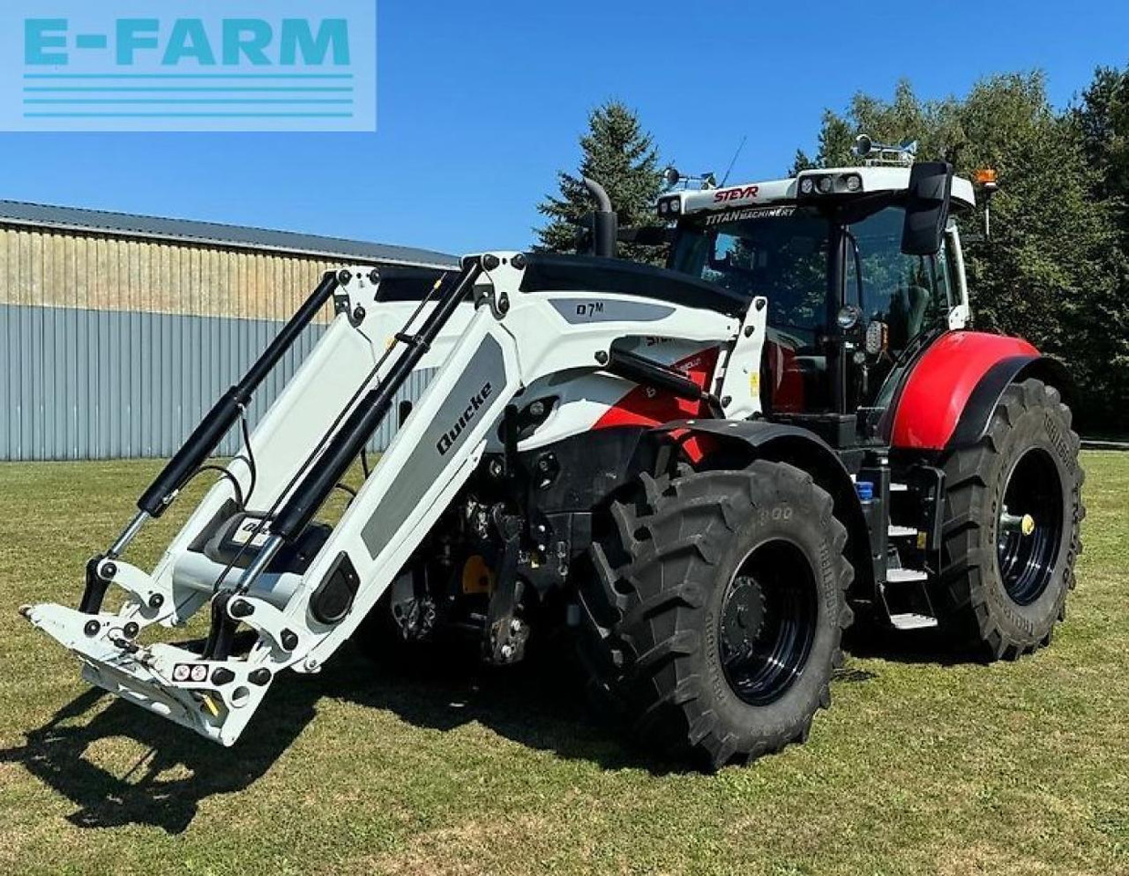 Steyr 6185 absolut cvt CVT - Traktor: slika 1 Steyr 6185 absolut cvt CVT - Traktor: slika 1