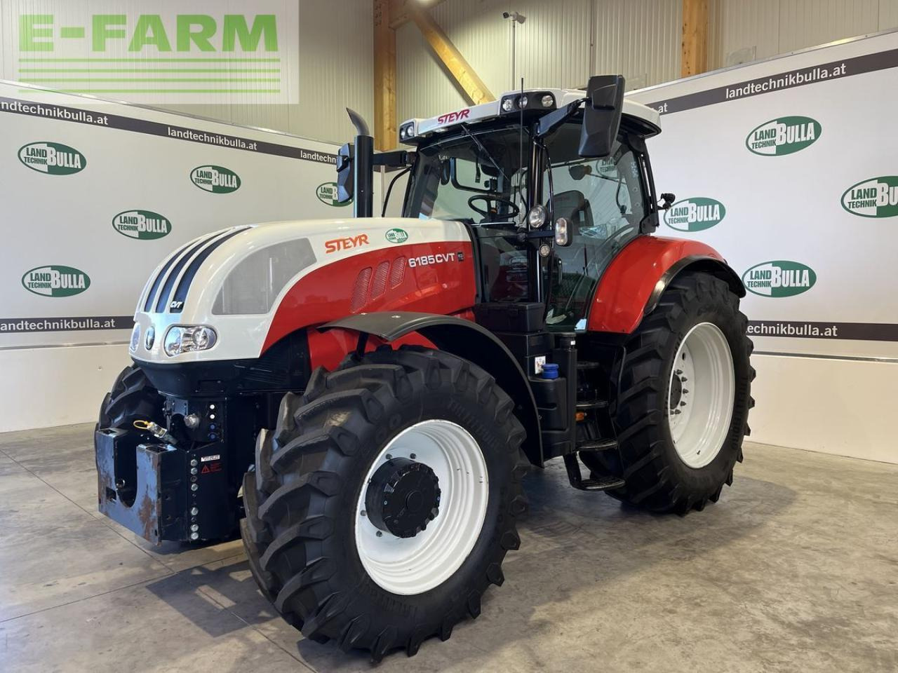 Steyr 6185 cvt hi-escr komfort - Traktor: slika 1 Steyr 6185 cvt hi-escr komfort - Traktor: slika 1