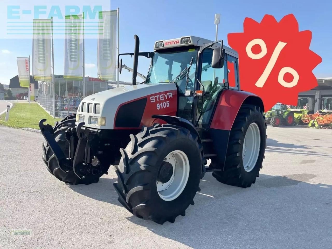 Steyr 9105a - Traktor: slika 1 Steyr 9105a - Traktor: slika 1