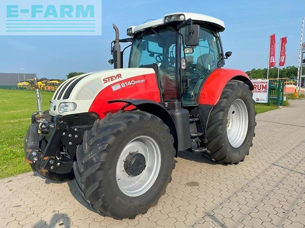 Steyr profi 6140 - Traktor: slika 1 Steyr profi 6140 - Traktor: slika 1