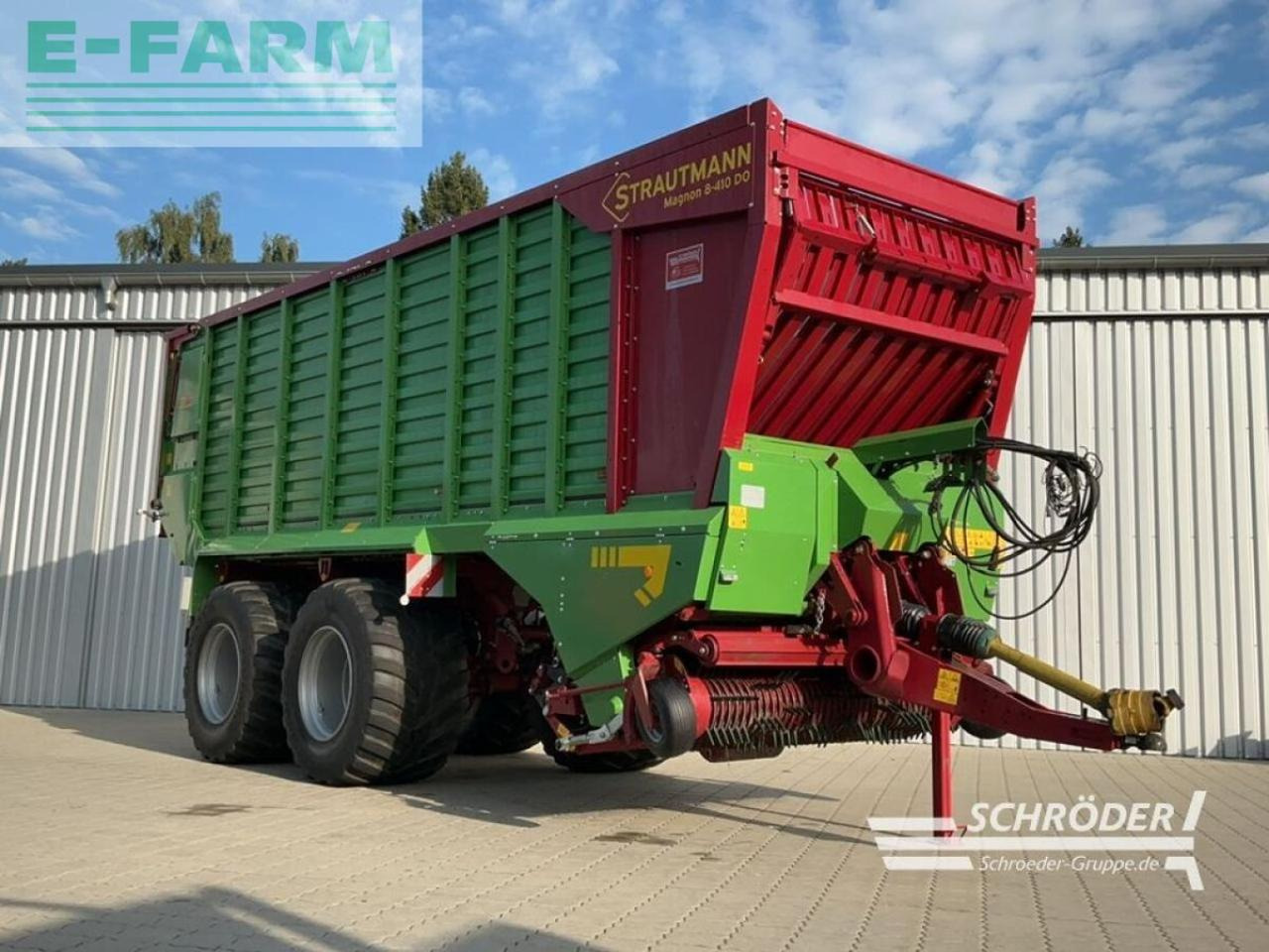 Strautmann magnon 8-410 do - Kmetijska kiper prikolica/ Demper: slika 1 Strautmann magnon 8-410 do - Kmetijska kiper prikolica/ Demper: slika 1